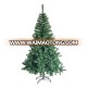 Amazon Products 6' Premium Hinged Artificial Christmas Pine Tree With Solid Metal Legs Full Tree